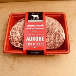 Thăn Ngoại Bò Tuyết Aukobe (Snow Beef Striploin)