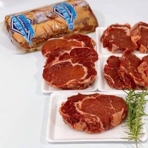 Nạc Lưng Bò Úc Midfield (Ribeye / Cube Roll)